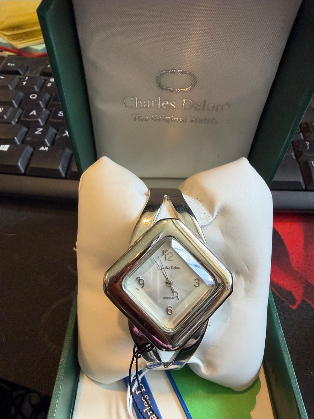 Charles Delon Bangle Watch NWT